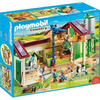 Playmobil Country Großer Bauernhof mit Silo 70132