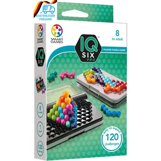 Games IQ Six Pro Puzzle Game with 120 Challenges 3 Playing Modes 8 Years