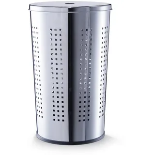 Zeller Wäschetonne 35,5 l Silber