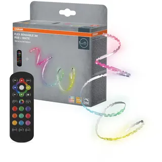 Osram Flex Bendable LED Streifen 3m RGBW 3 W dimmbar