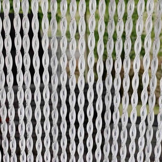Siena Garden Türvorhang Piemonte 90 x 210 cm transparent/weiß