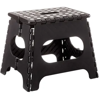 mömax Klapphocker Kurt Kunststoff 34 x 27 x 26 cm Schwarz