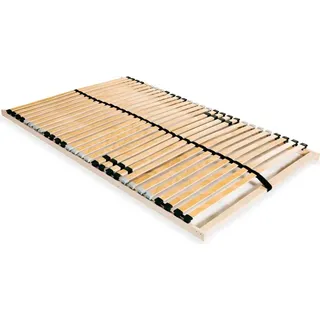 vidaXL Lattenrost mit 28 Latten 7 Zonen verstellbar 140 x 200 cm
