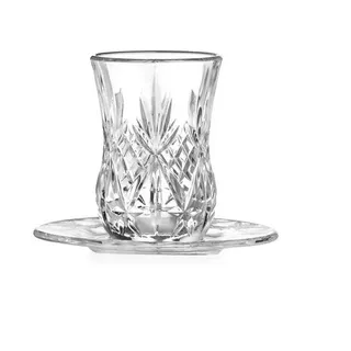 RCR Auflaufform RCR Melodia Cay Teeglas 140 ml 6er Set, Kristallglas weiß