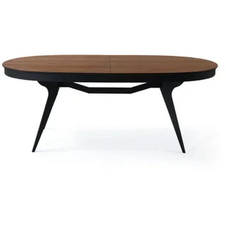 Esstisch Ausziehtisch Ovaltisch Designertisch Holztisch Küchentisch Tisch