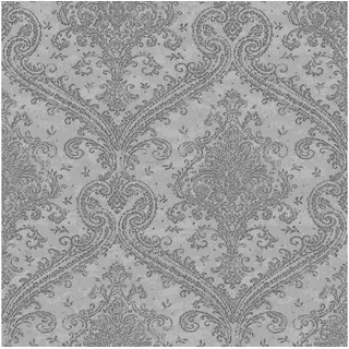 Rasch Vliestapete 420548 Tapete Barock 53 x 1005 cm Rasch Saphira Grau
