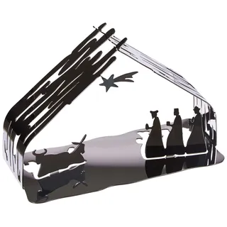 Alessi Bark Crib Krippe,Edelstahl 18/10, goldenem Stahl