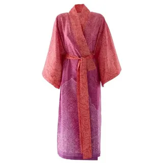 Bassetti Kimono Kimono Dolceacqua P1 in S/M, 130 cm, Mako Satin, im Geschenkkarton, Bindegürtel