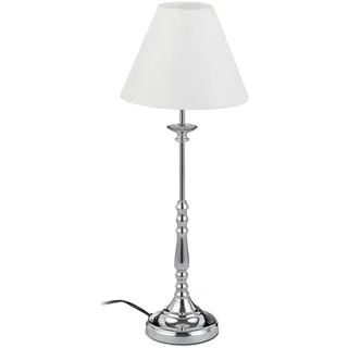 Relaxdays Tischlampe Vintage Mehrfarbig