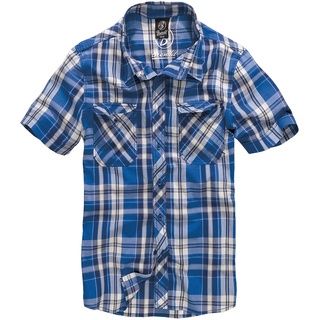 Brandit Roadstar Shirt Hemd kurzarm blau, Größe L