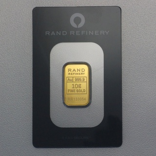Goldbarren 10g Rand Refinery Elefanten-Motiv