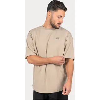 XXL Nutrition - Base Oversized T - shirt  -  Green Taupe  -  XS