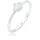 Damenring Geo 925 Sterling 58
