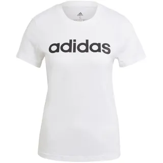 adidas LOUNGEWEAR Essentials Slim Logo T-Shirt White / Black L