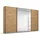 315 x 210 x 68 cm Beige/Braun