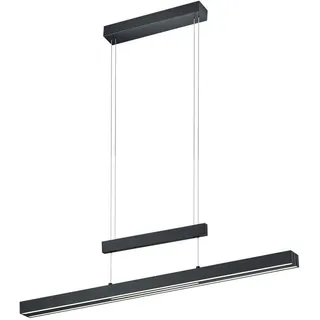 Trio Trajan 3-flg. 150 cm rund schwarz