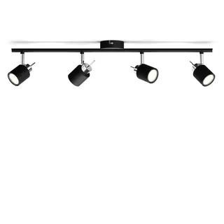 Philips Meranti 4 Leuchtmittel schwarz
