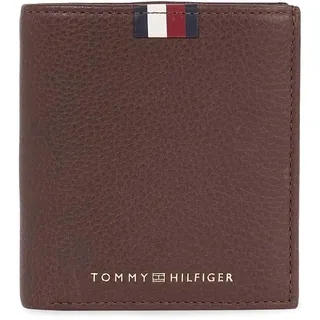 Tommy Hilfiger TH Corp Leather Trifold Coffe Bean GB6 Geldbörse für Herren, Kaffeebohne