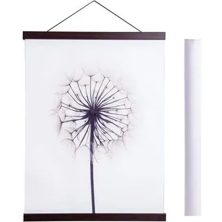 Posterleiste Posterschiene A1 Magnet Holz Nussbaum 61L x 1.8B cm