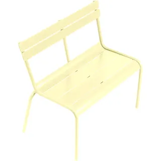 Fermob LUXEMBOURG KID Bank aus Aluminium 58,5x32x55 cm - Zitronensorbet