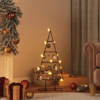 Möbel Metall-Weihnachtsbaum Deko Schwarz 60 cm - Weihnachtsgirlanden &44569 - Schwarz