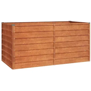 vidaXL Hochbeet Rostig 160 x 80 x 77 cm Cortenstahl