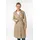 Ledermantel GWTaruh OT Damen Gr XXL Obermaterial 100 Schafsleder Futter 100 Baumwolle Ärmelfutter 100 Polyester unifarben regular fit Mäntel femininer Leder-Trenchcoat mit Bindegürtel