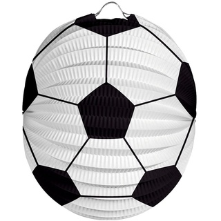 Folat 04832 Lampion/Laterne Fußball Rund-22 cm