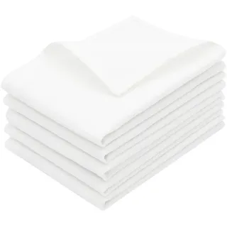 ZOLLNER Geschirrtuch, (Spar-Set, 5-tlg), 50 x 100 cm, 100% Baumwolle, vom Hotelwäschespezialisten weiß 50 cm x 100 cm