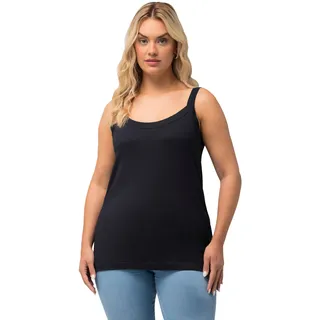 Ulla Popken Damen Spaghetti-top T-Shirt (1er Pack) - 62-64