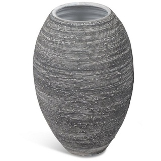 formano Bodenvase Antik, Grau H:50cm D:30cm Keramik grau