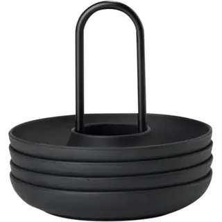 ZONE Denmark Eierbecher Schwarz 4 St.