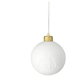 Räder Christbaumschmuck Design LED Christbaumkugel Weihnachtslampe Krippe Kugel