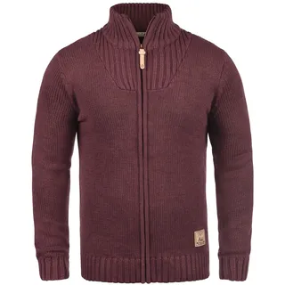 !Solid SDPoul Herren, Zip-Jacke Pullover Zipper Grobstrick | L