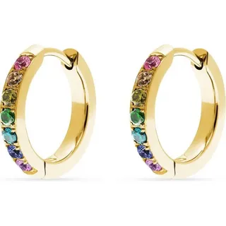 FAVS Creolen 88725506 gelbgold 14 Zirkonia