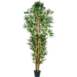 PLANTASIA Kunstpflanze Bambus Strauch 160 cm