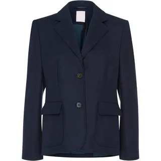 Brigitte von Schönfels Jackenblazer Wollblazer blau 34