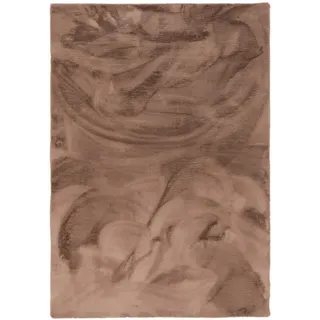 Pergamon Luxus Super Soft Fellteppich 140 x 180 cm Braun