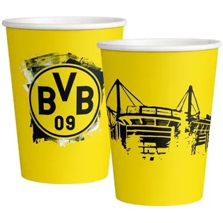 None Pappbecher 0,25 l Mehrfarbig 8 St.