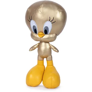 Famosa Softies - Warner Bros, Tweety Looney Tunes 100. Jubiläum, Tweety, weiche Textur, als Geschenk für Jungen und Mädchen jeden Alters (760021803)