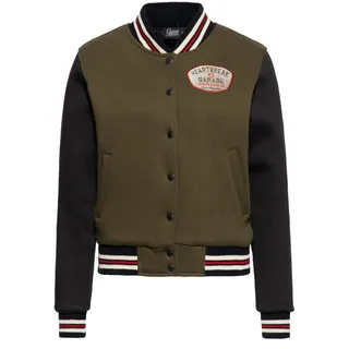 Queen Kerosin Übergangsjacke Heartbreak Garage grün XS-S