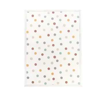 TT Home Waschbar Teppich Krabbelmatte Babyzimmer Baby Spielmatte Kinder Rutschfest Flauschig Modernes Design Deko Größe 200x280 cm