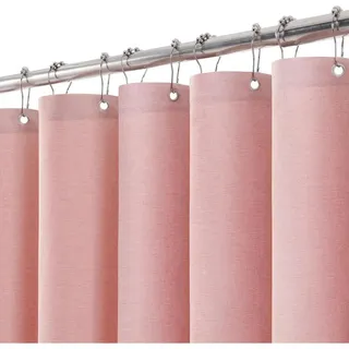 luxuskollektion Duschvorhang 182 x 182 cm rosa