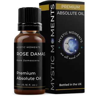 Mystic Moments | Damaszener Rosen-Absolue Öl | 5ml | Rosa damascena, Absolue mit reichem Rosenduft, für Parfümerie und Raumduft.