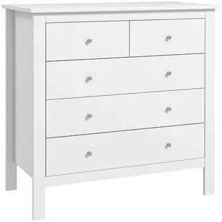 Homcom Beistellschrank 79 x 80,5 x 39,5 cm Weiß