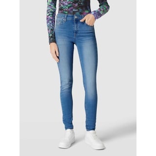 Slim Fit Jeans im 5-Pocket-Design Modell 'NORA', Hellblau, 26/30