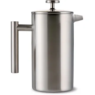 Tchibo - Siebstempelkanne 900 ml - silber