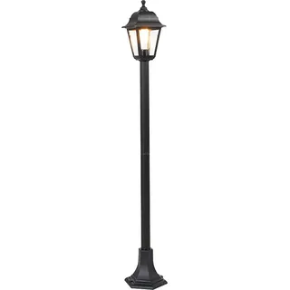 QAZQA Klassische Laterne 122 cm Schwarz