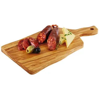 APS Servierbrett Olive Holz 1 25 x 16 cm Braun/Grün