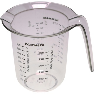 Westmark 30642270 Messkanne/Becher | 0,5 Liter | Made in Germany | Kunststoff